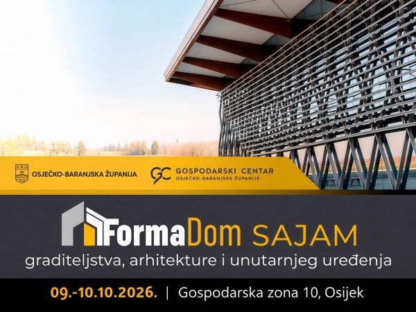 FormaDom: Dva dana posvećena gradnji, arhitekturi i uređenju prostora