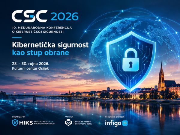 Deseta međunarodna konferencija o kibernetičkoj sigurnosti – CSC 2026