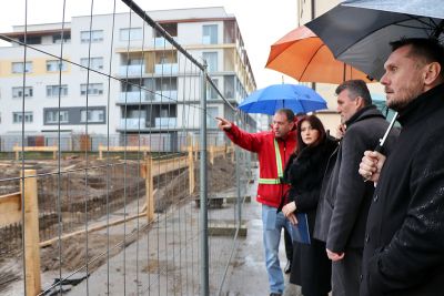 Županica Tramišak posjetila gradilište OŠ “Vladimir Nazor” Đakovo
