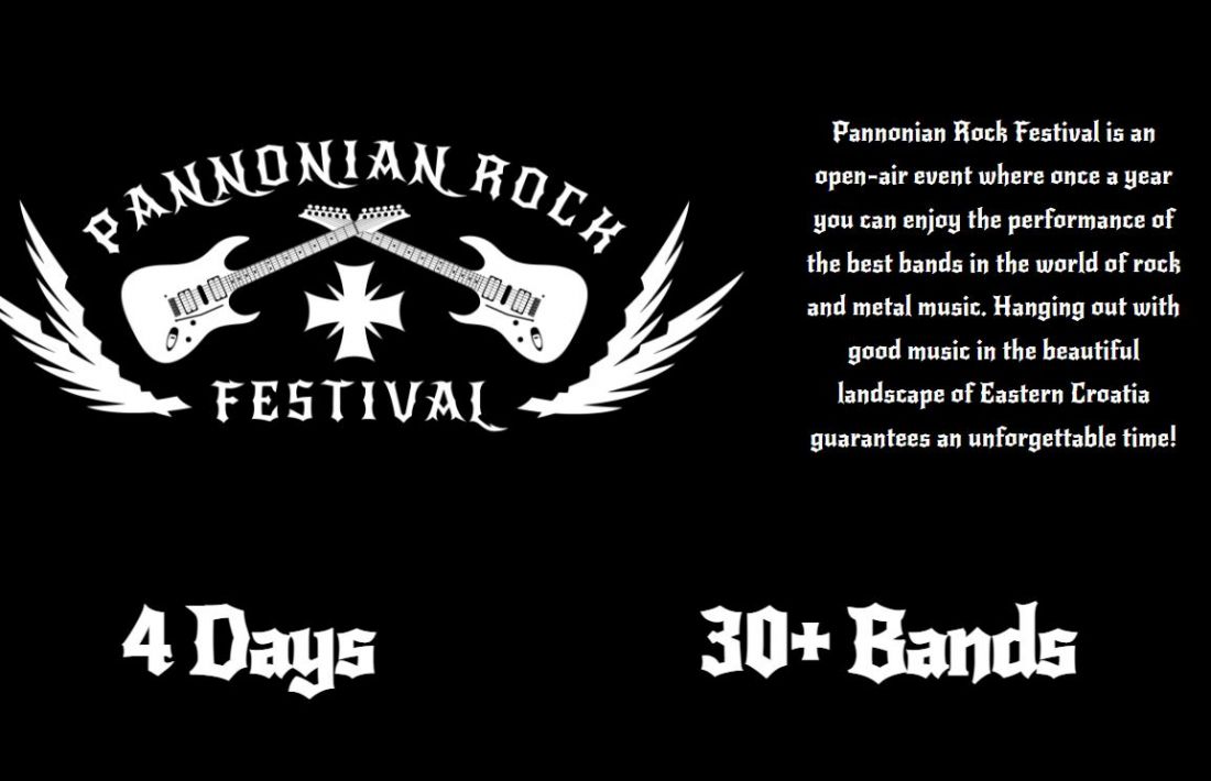 Prvo izdanje Pannonian Rock Festivala