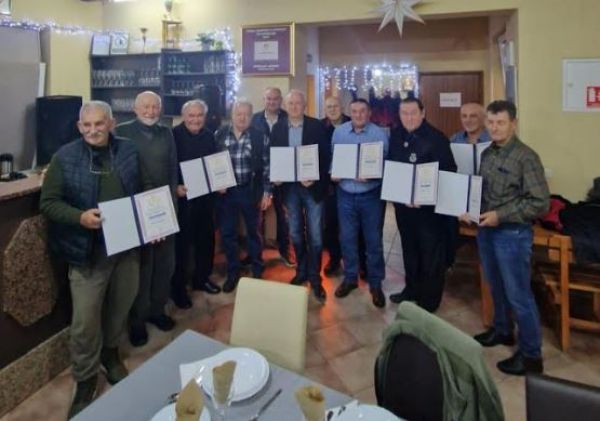 Dodijeljena priznanja aktivistima u &scaron;portskom ribolovu OBŽ