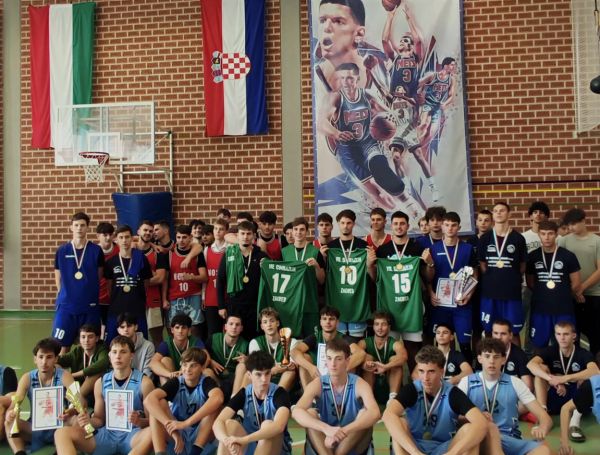 Srebro za  ko&scaron;arka&scaron;e Srednje strukovne &scaron;kole Antuna Horvata na  8. memorijalnom turniru Dražen Petrović u Budimpe&scaron;ti