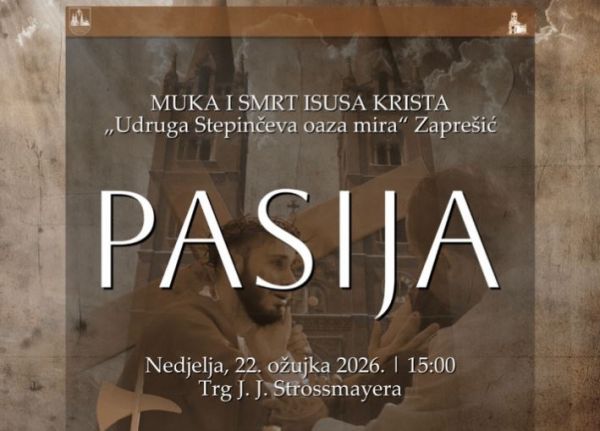 Uprizorenje Pasije - muke i smrti Isusa Krista u Đakovu