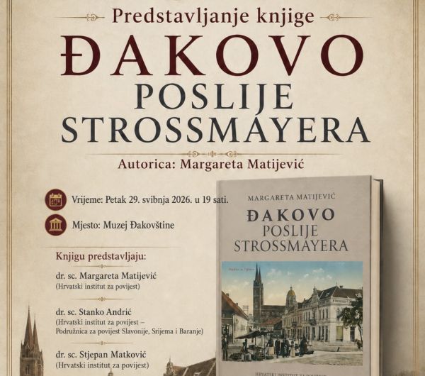 Predstavljanje knjige u Muzeju Đakov&scaron;tine Đakovo