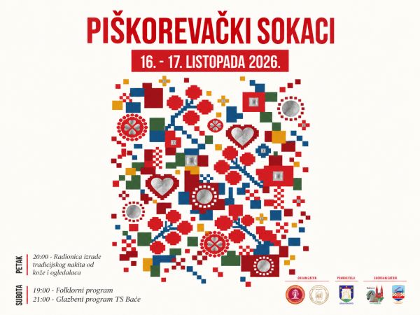 Stižu 31. Pi&scaron;korevački sokaci: Dva dana folklora, pjesme i običaja