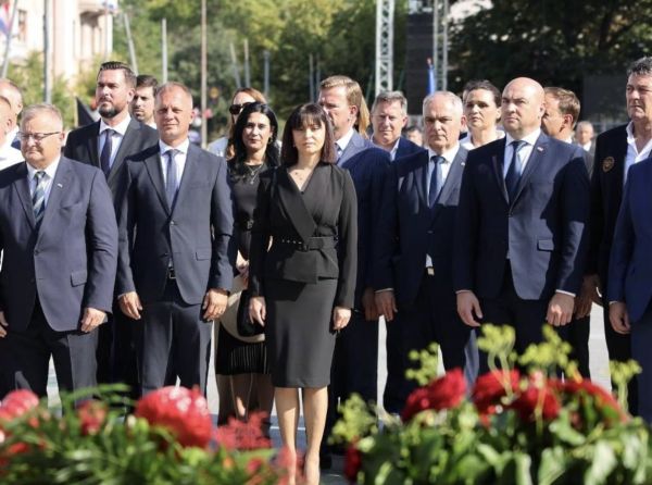 Županica Tramišak na središnjoj svečanosti u povodu Dana pobjede i domovinske zahvalnosti i Dana hrvatskih branitelja u Kninu