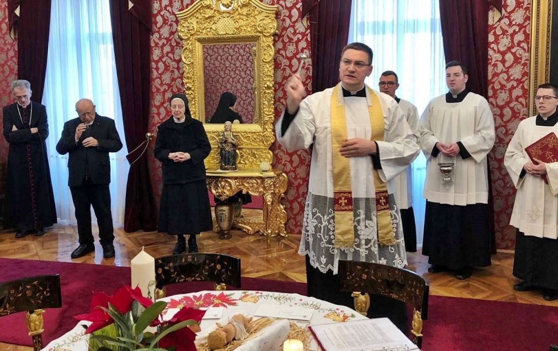 Bogojavljenski blagoslov Nadbiskupskog doma u Đakovu