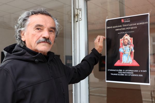 Otvorenje izložbe &bdquo;Drvo masline: Tisućljetni korijeni hrvatske povijesti&rdquo; autora Ante Vukadina u Kući Reichsmann