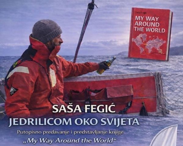 Putopisno predavanje Saše Fegića i predstavljanje knjige „My Way Around the World“