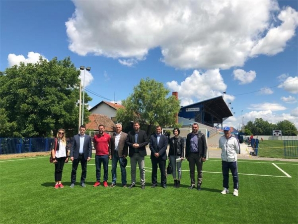 SDU&Scaron; sufinancirao obnovu malonogometnog igrali&scaron;ta u Đakovu sa 484.466,50 kuna